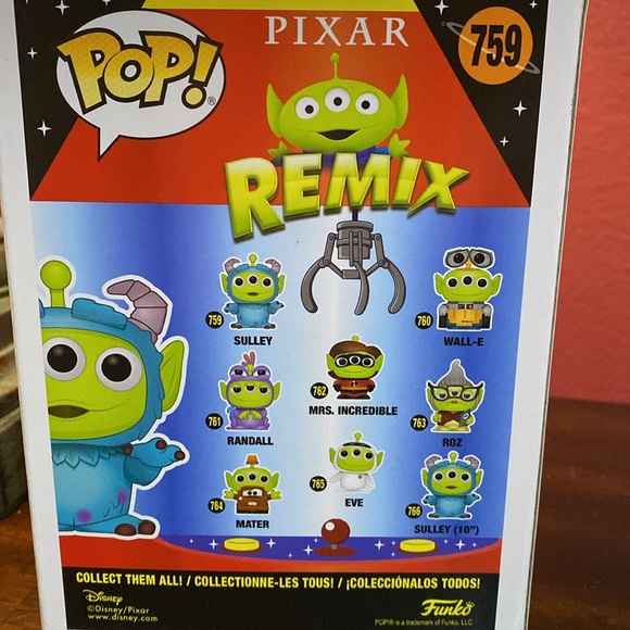 Funko Pop! Sully 769 of Monsters Inc. Toy Story - Picture 2 of 3